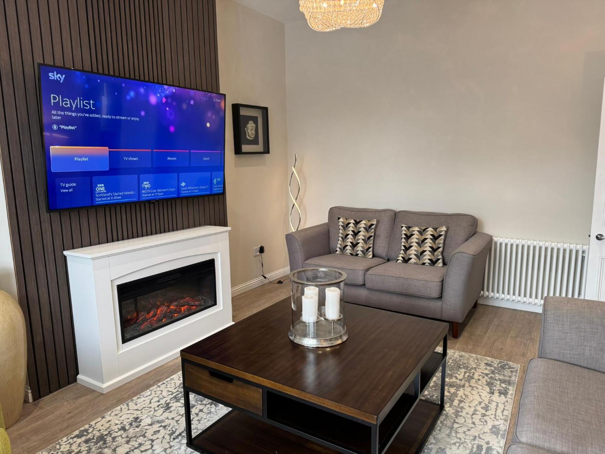 Luxury 2 Bedroom Cottage West Calder Buitenkant foto